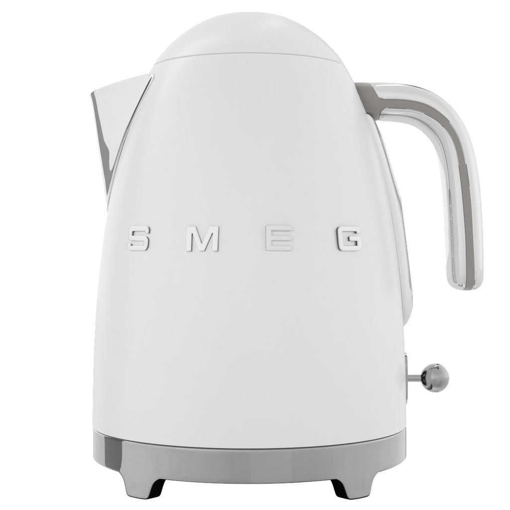 Elektrisk vattenkokare KLF03WHMEU 1,7 l, matt vit, Smeg