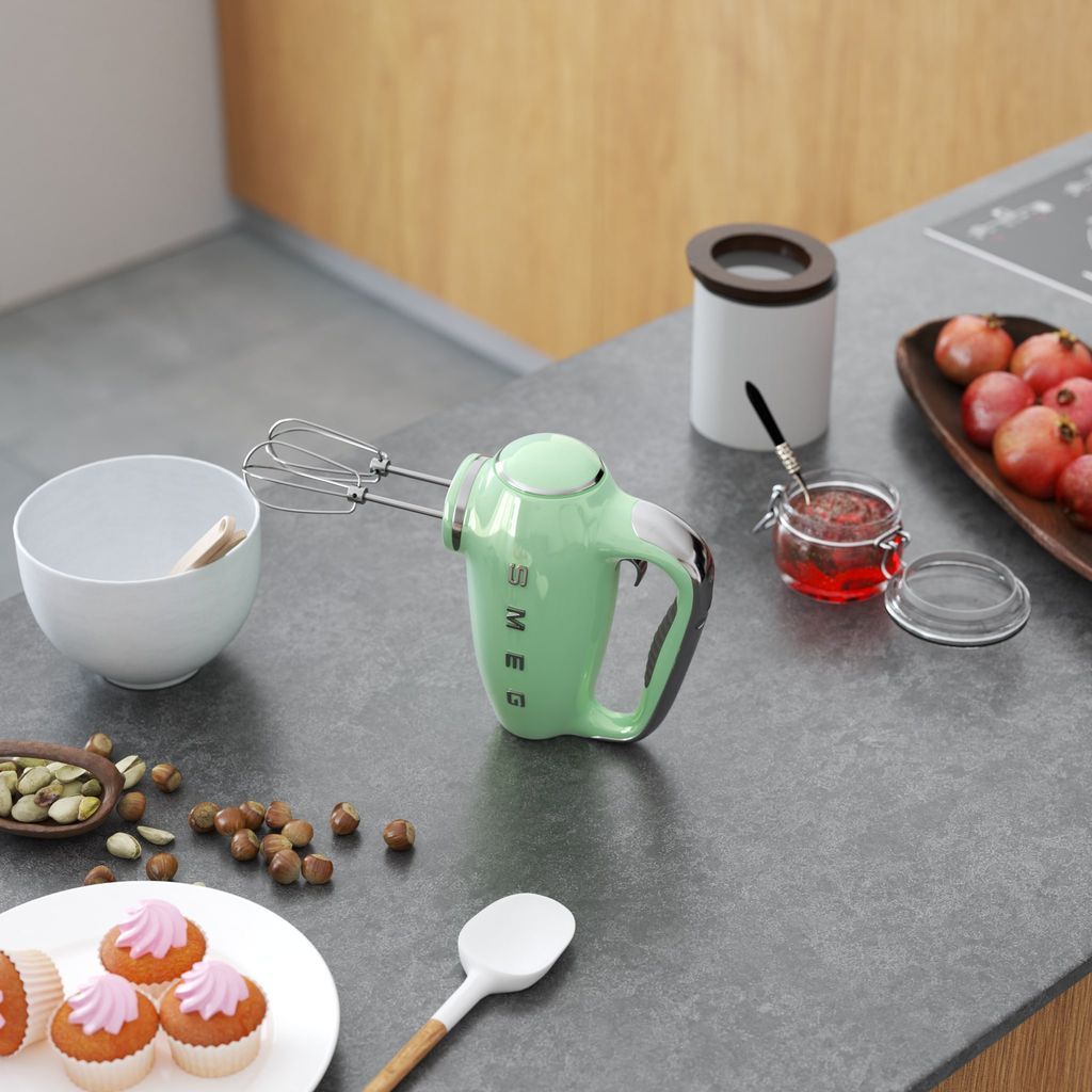 Elvisp HMF01PGEU pastellgrön, Smeg