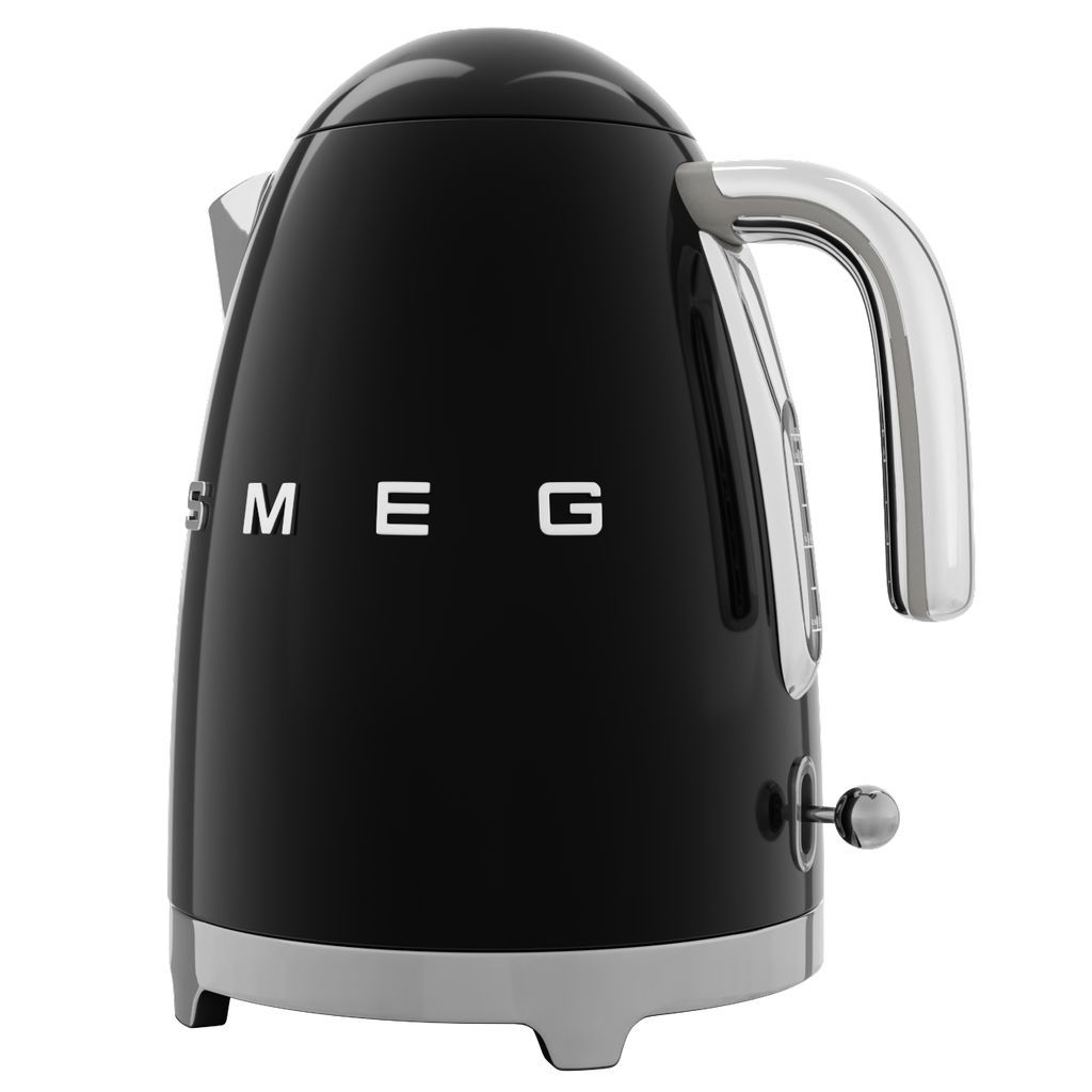 Elektrisk vattenkokare KLF03BLEU 1,7 l, svart, Smeg
