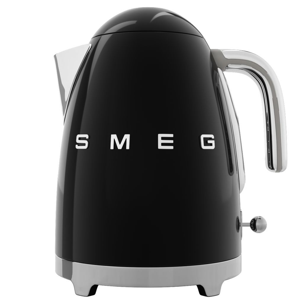 Elektrisk vattenkokare KLF03BLEU 1,7 l, svart, Smeg