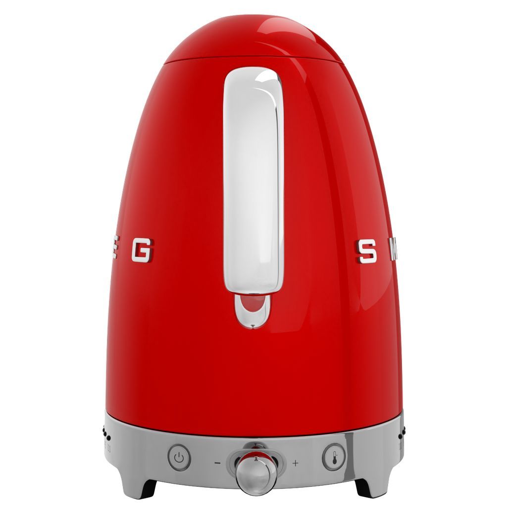 Vattenkokare med temperaturkontroll KLF04RDEU 1,7 l, röd, Smeg