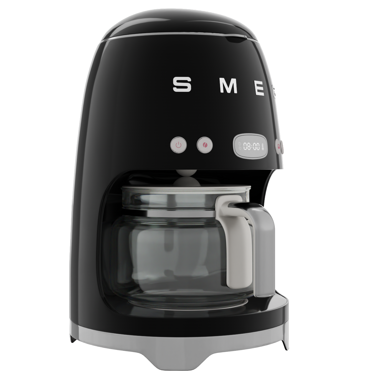 Kaffebryggare DCF02BLEU svart, Smeg