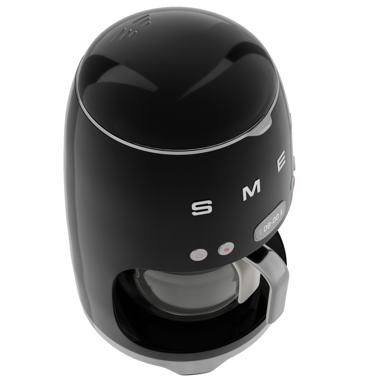 Kaffebryggare DCF02BLEU svart, Smeg
