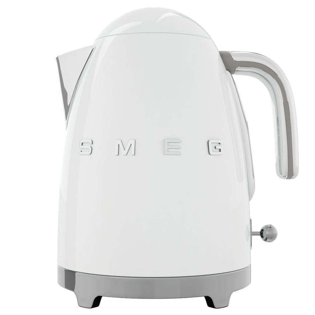 Elektrisk vattenkokare KLF03WHEU 1,7 l, vit, Smeg