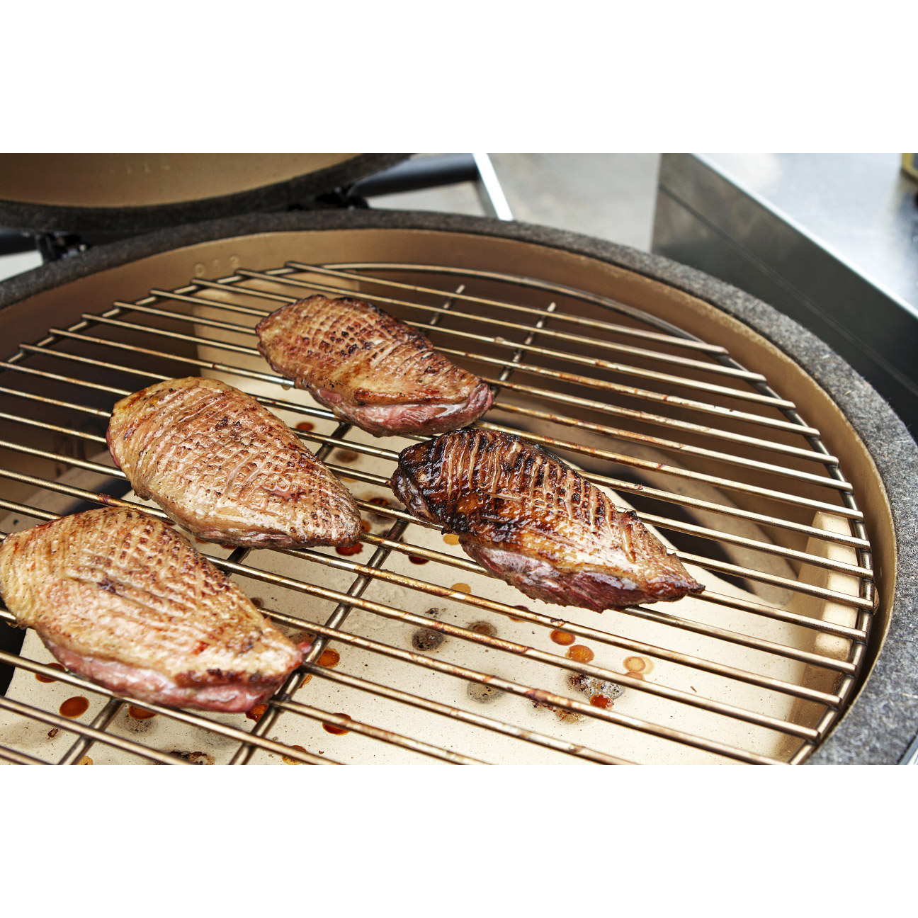 Insats ConvEGGtor® för Medium Big Green Egg grill, Big Green Egg