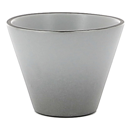 Liten skål EQUINOXE 6 cm, pepparvit, porslin, Revol