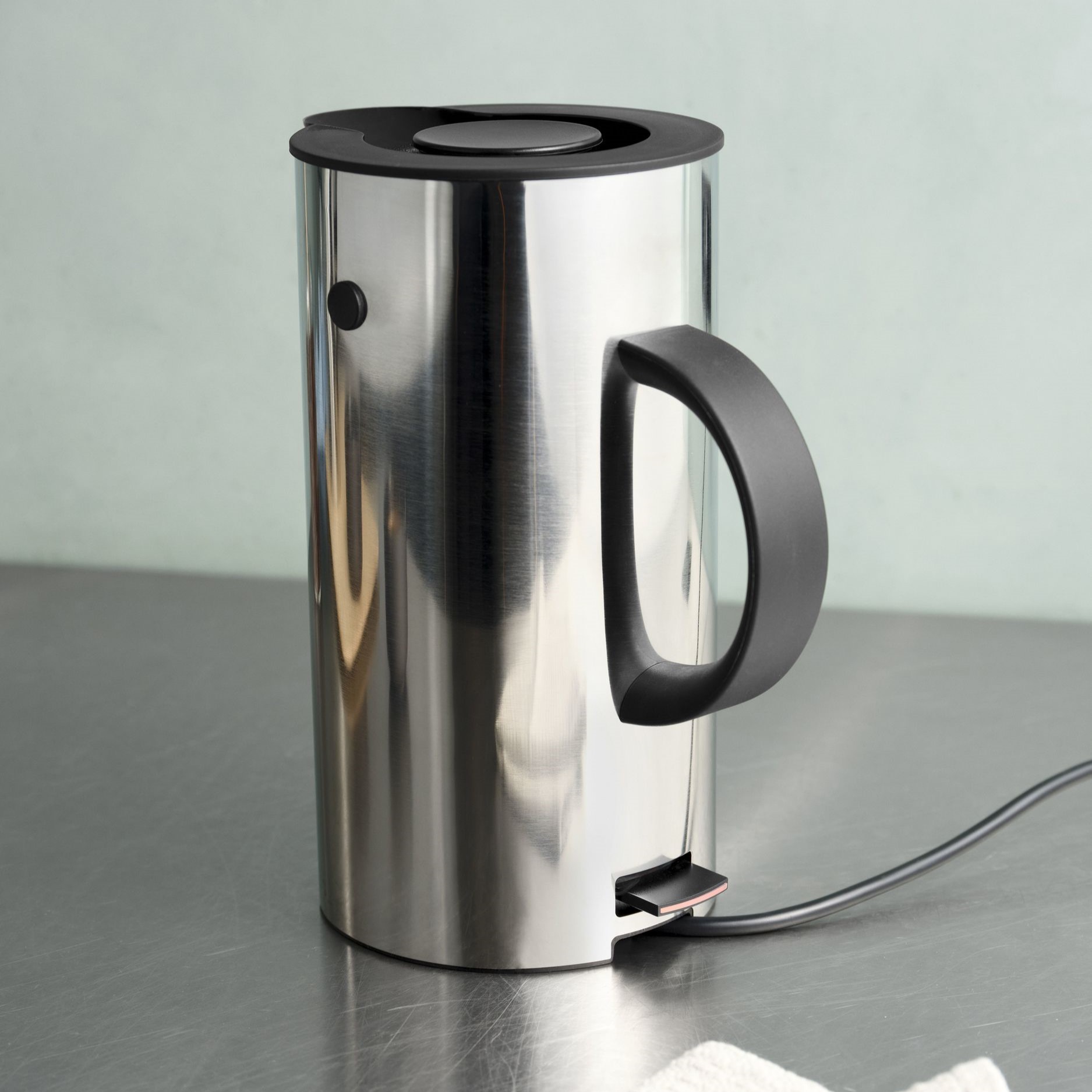 Elektrisk vattenkokare EM77 1,5 l, silver, rostfritt stål, Stelton