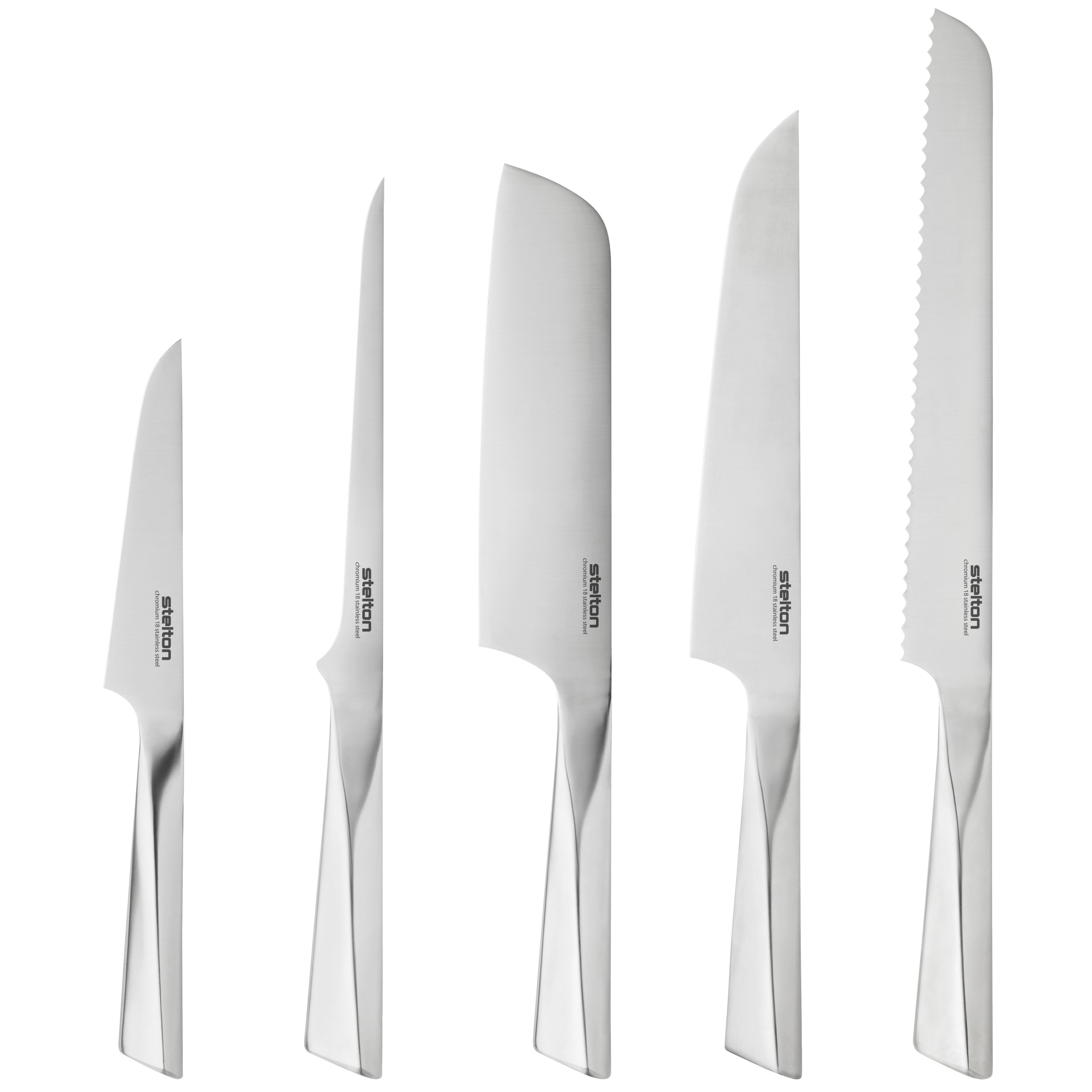 Urbeningskniv TRIGONO 20 cm, silver, rostfritt stål, Stelton