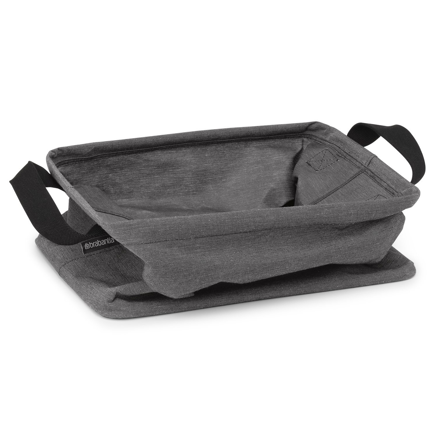 Tvättkorg 35 l, pepparsvart, tyg, Brabantia