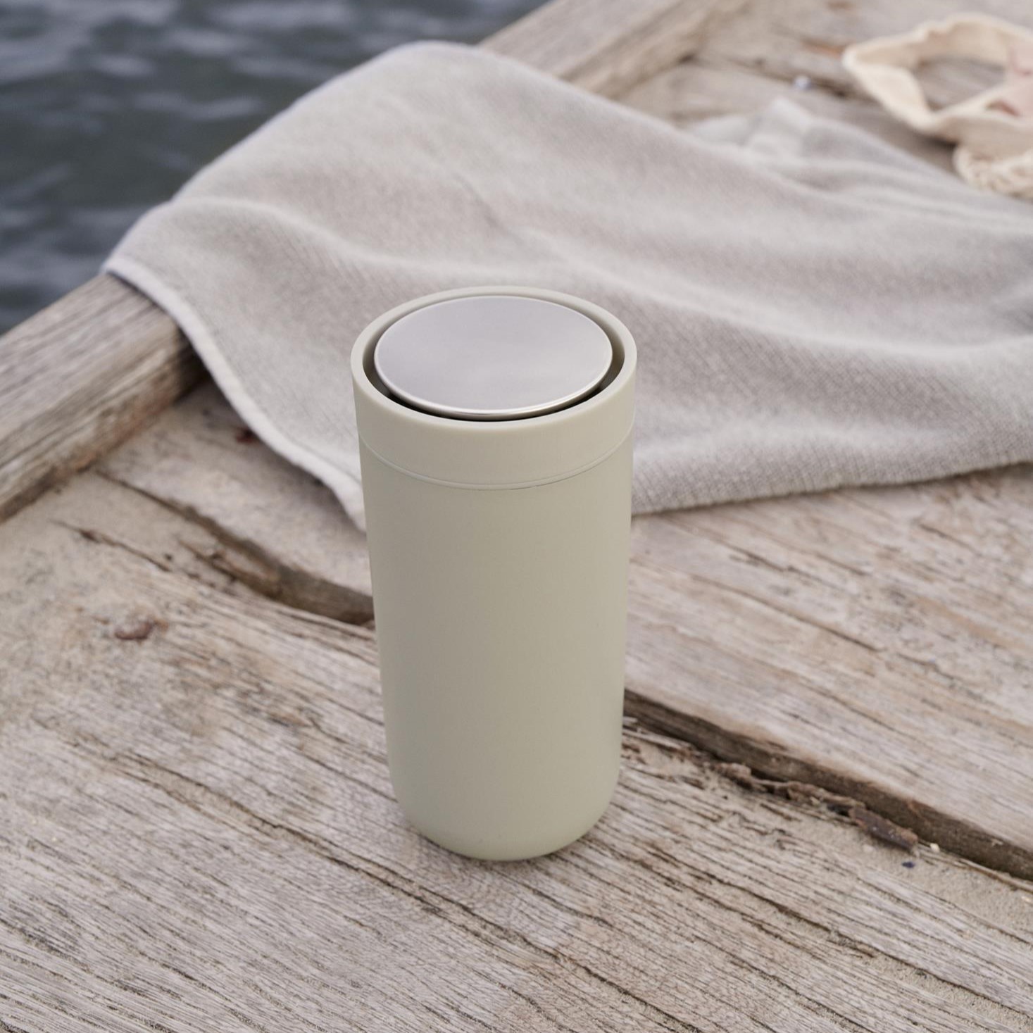 Resemugg TO GO CLICK 400 ml, mjuk gul, Stelton
