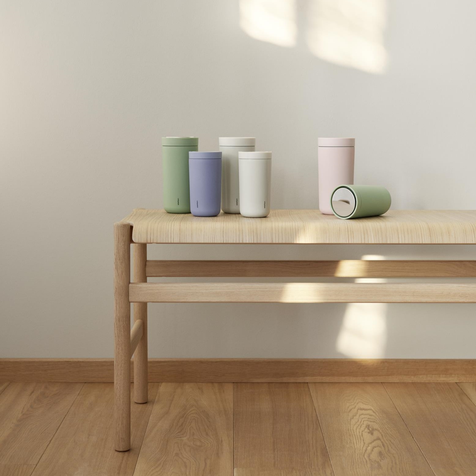 Resemugg TO GO CLICK 400 ml, mjuk gul, Stelton