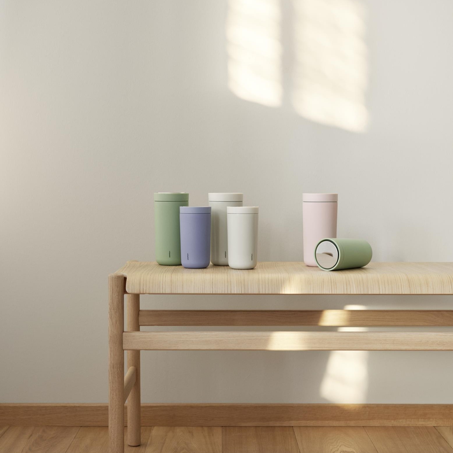 Resemugg TO GO CLICK 200 ml, mjuk gul, Stelton