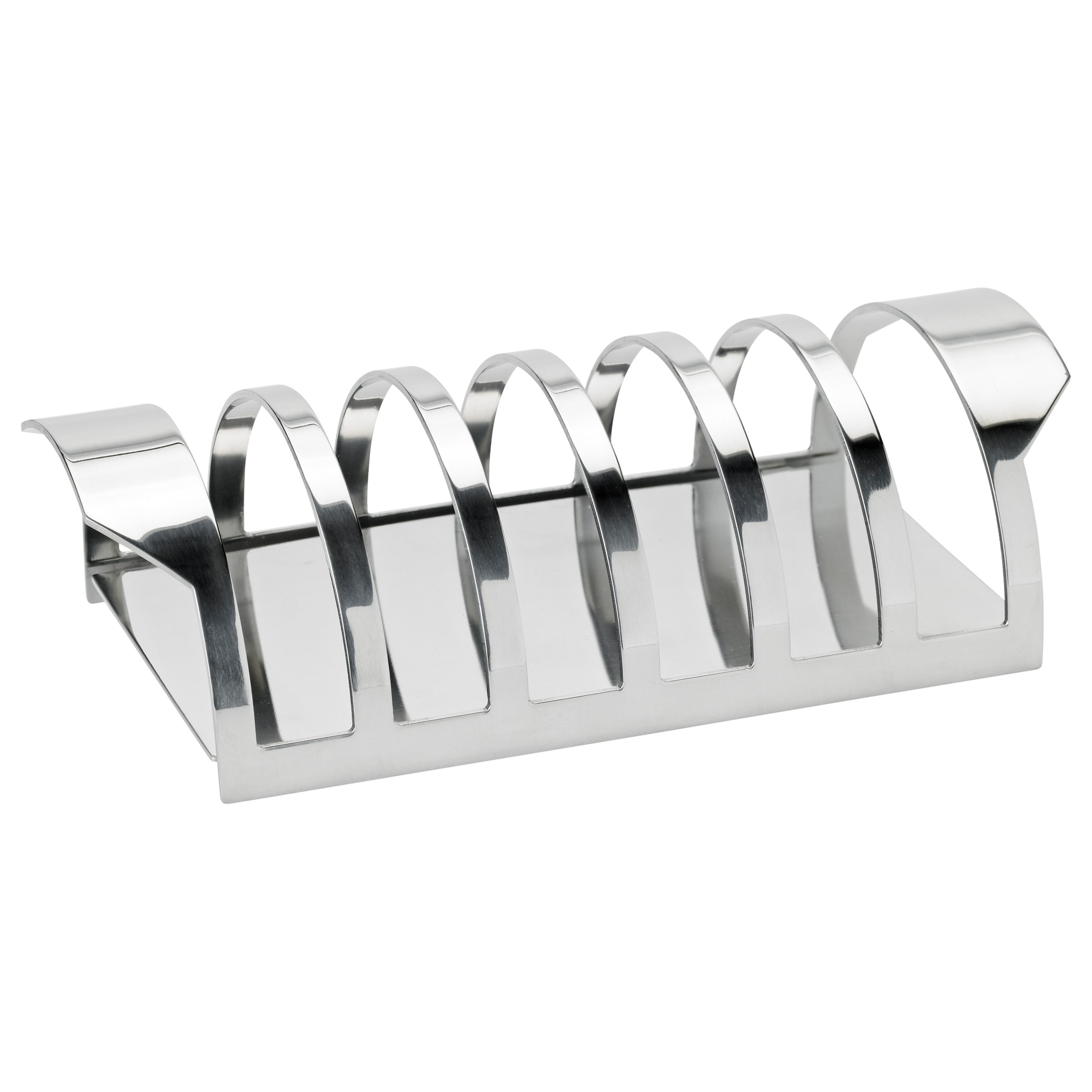 Ställ för rostbröd ARNE JACOBSEN 16 cm, silver, rostfritt stål, Stelton