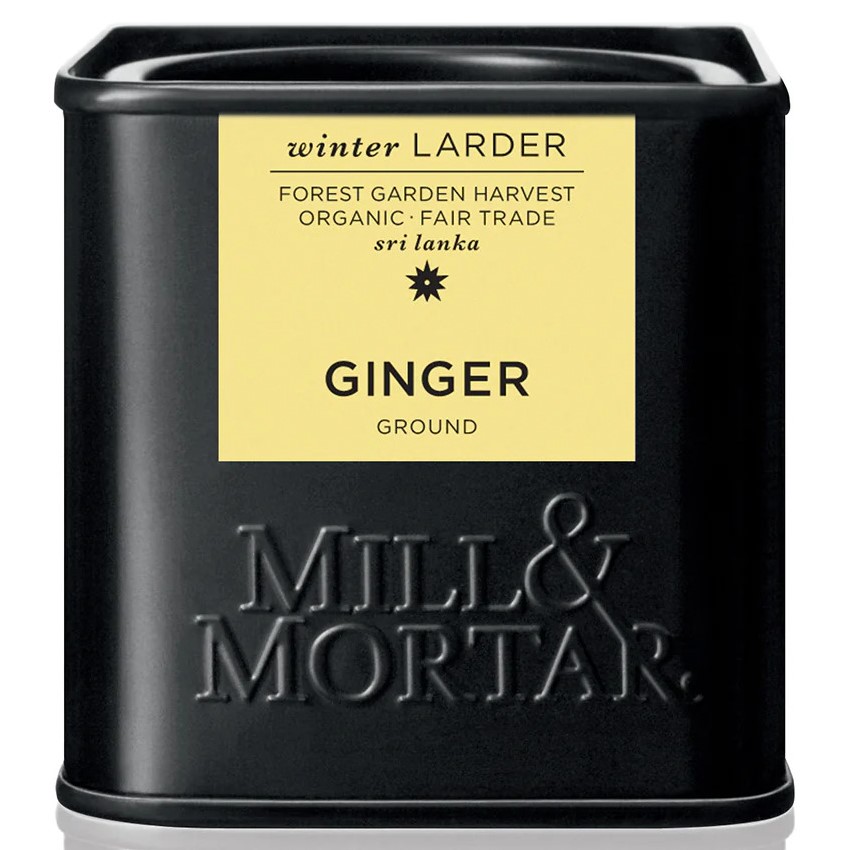 Ekologisk ingefära 50 g, mald, Mill & Mortar