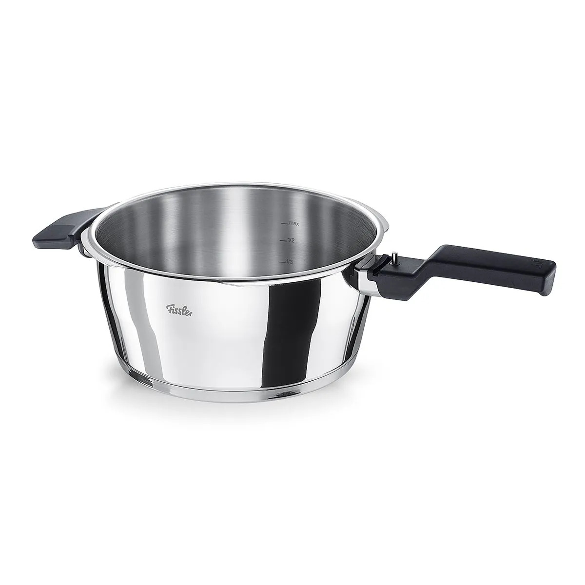 Tryckkokare VITAQUICK 2,5 l + 4,5 l, set i 2 delar, silver, rostfritt stål, Fissler