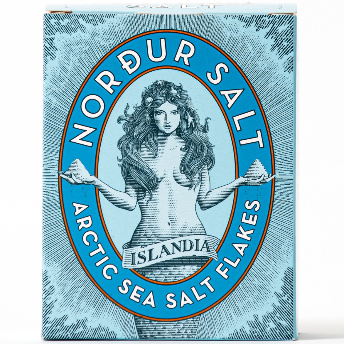 Arktiskt salt 250 g, flingor, burk, Nordur Salt