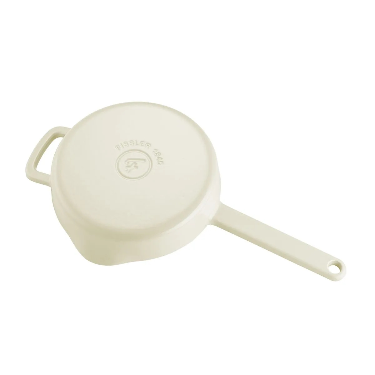 Universell stekspanna MOMENTS 26 cm, elfenbensvit, gjutjärn, Fissler