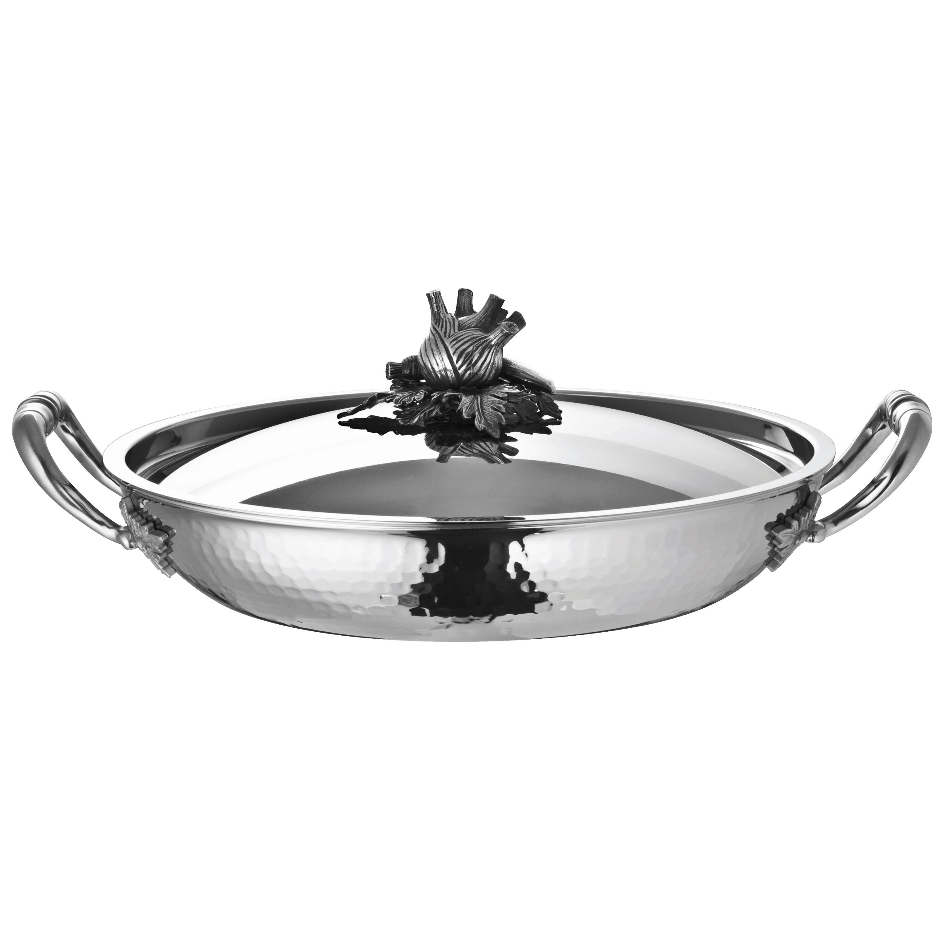 Serveringspanna OPUS PRIMA 30 cm, silver, rostfritt stål, Ruffoni
