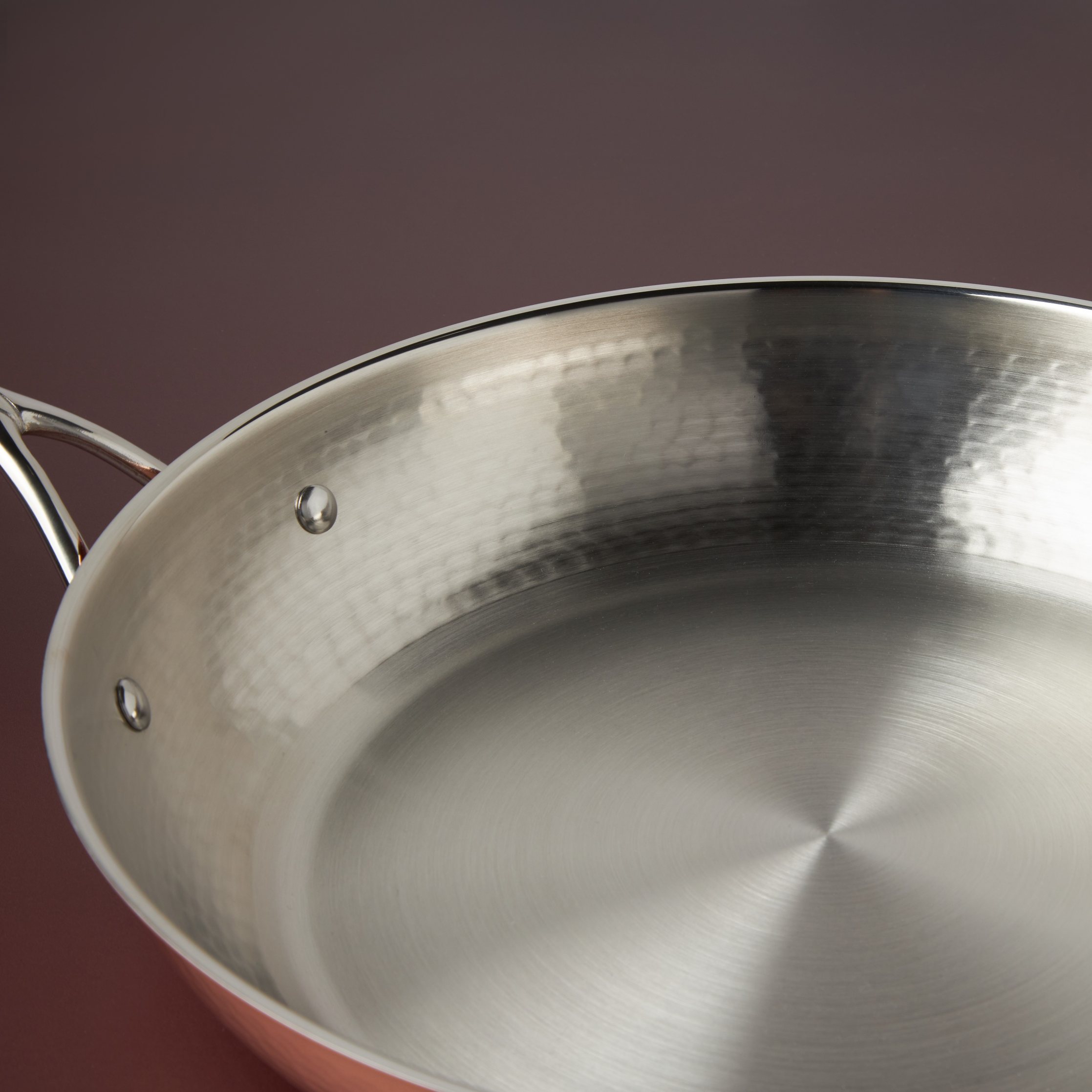 Sautepanna OPUS CUPRA 24 cm, koppar, Ruffoni