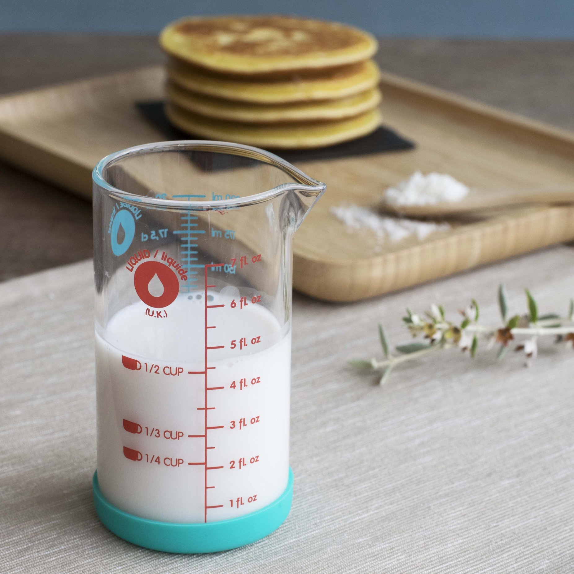 Måttkopp PKM-0200B 200 ml, glas, Pebbly
