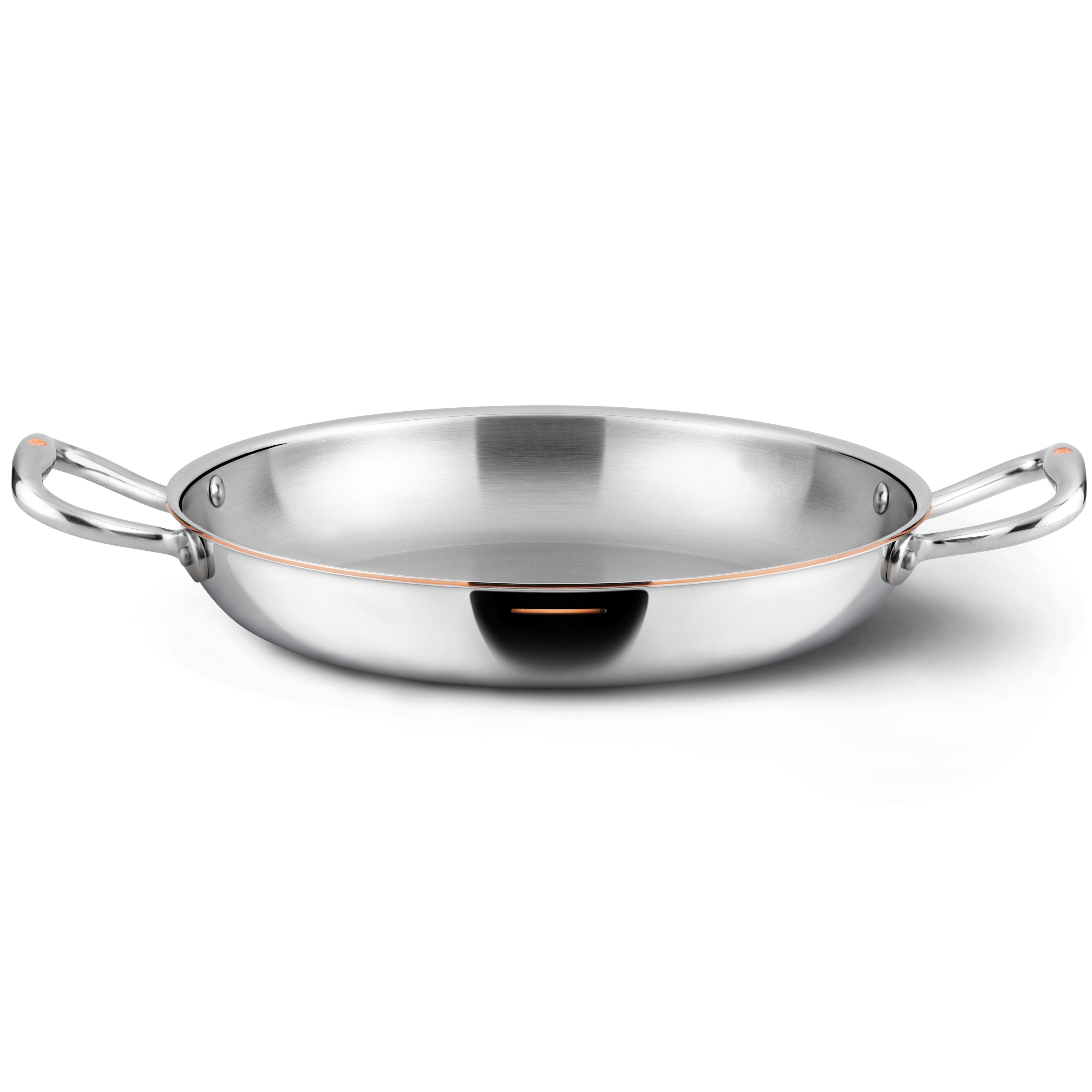 Serveringspanna CON CUORE 26 cm, silver, koppar, Ruffoni