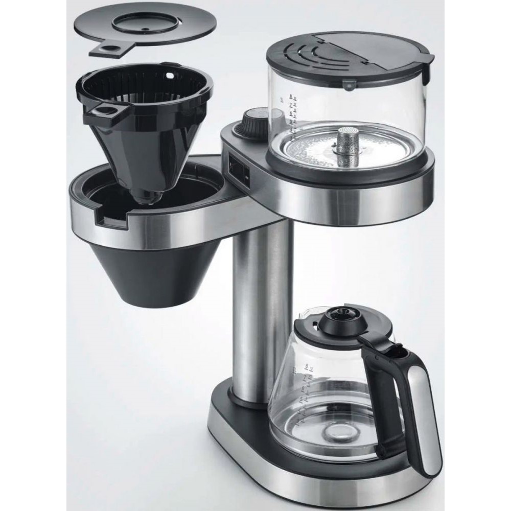 Dropp kaffebryggare KA 5761 CAPRICE, silver, Severin