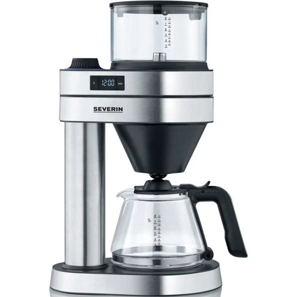 Dropp kaffebryggare KA 5761 CAPRICE, silver, Severin