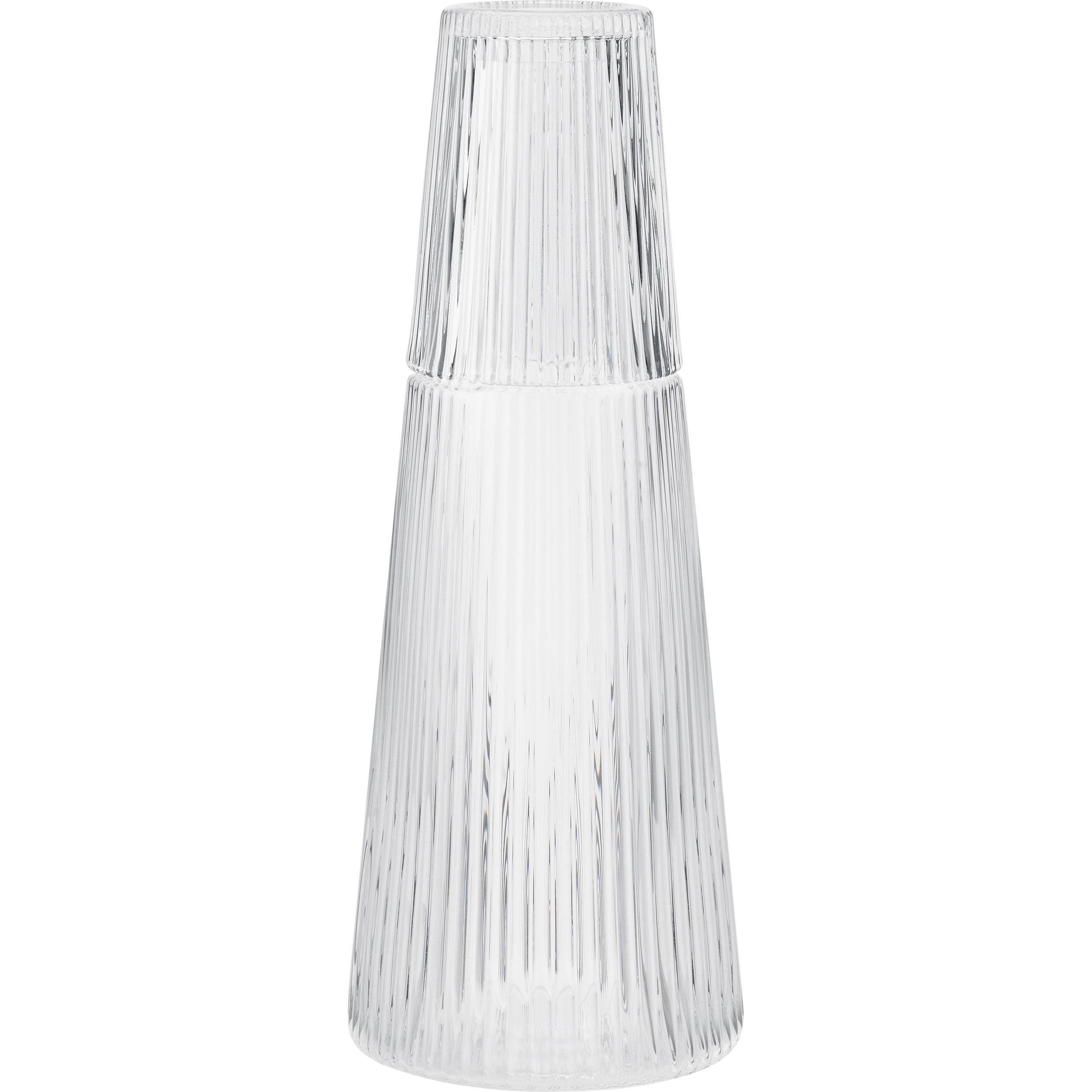 Vattenkaraff PILASTRO 1 l, klar, glas, Stelton