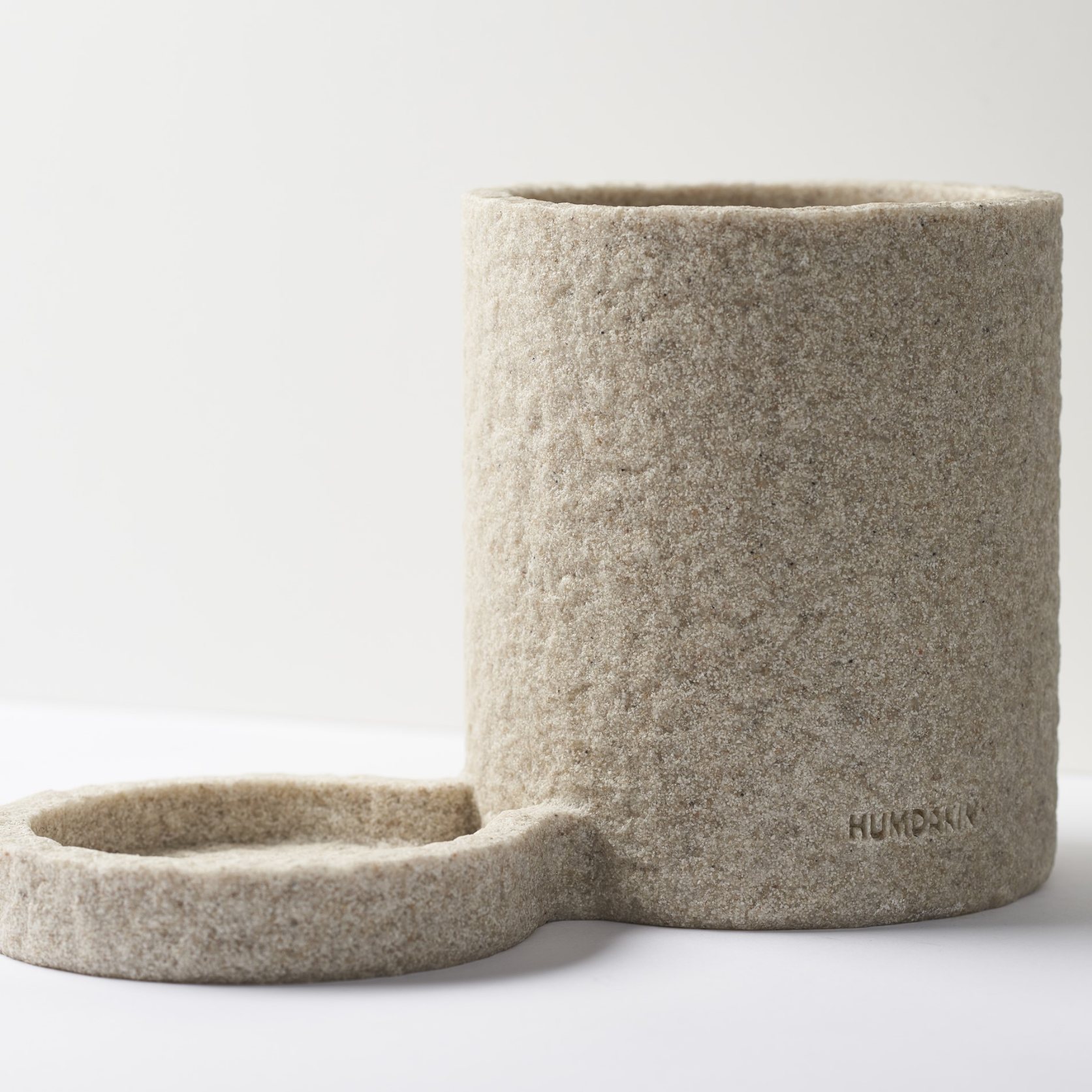Diskförvaring 14 x 23 cm, beige, sandsten, Humdakin