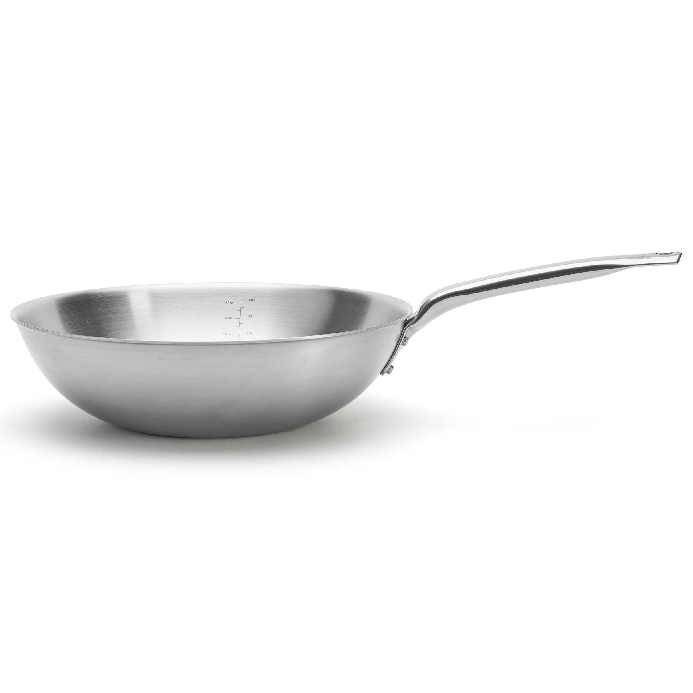 Wok ALCHIMY 28 cm, silver, rostfritt stål, de Buyer