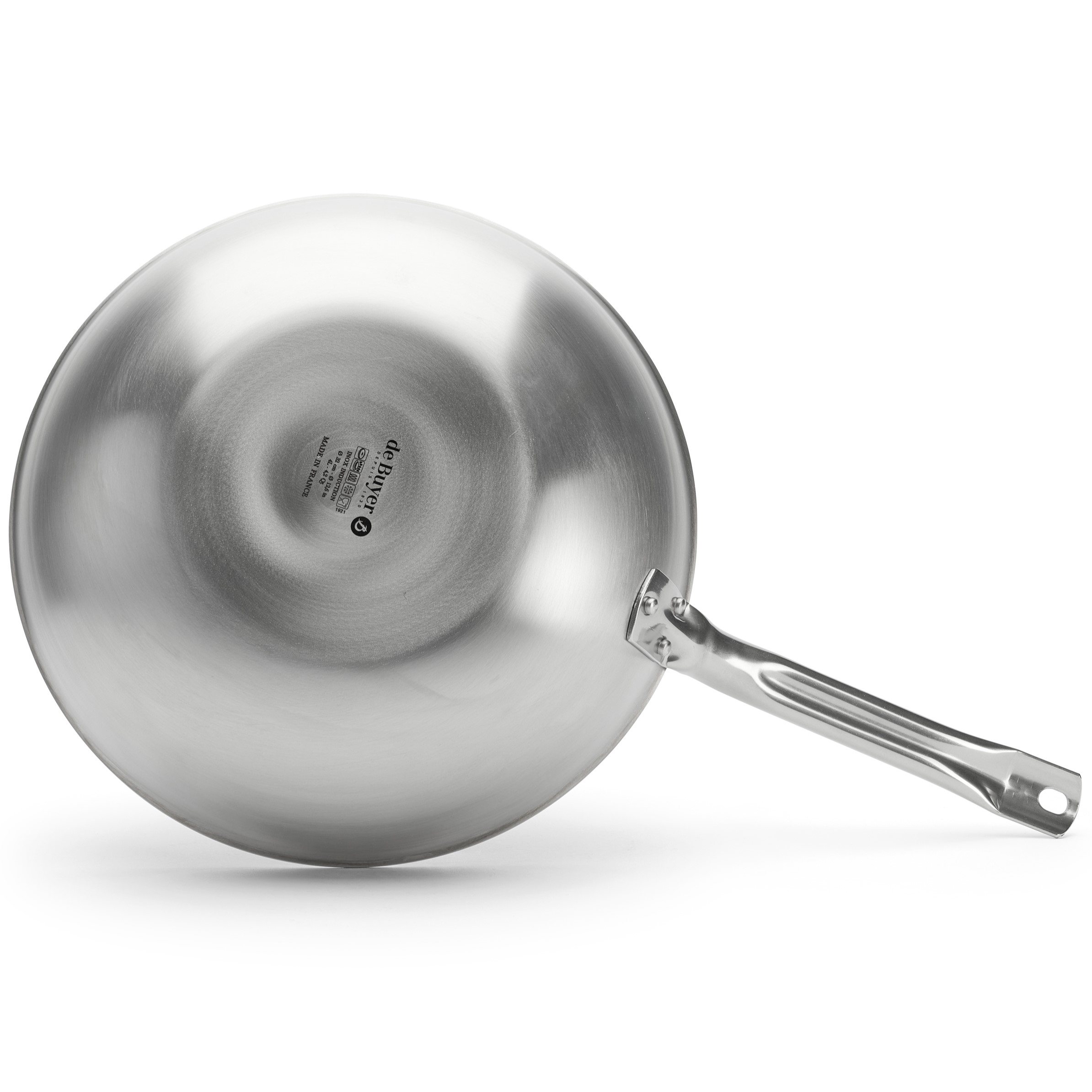 Wok ALCHIMY 28 cm, silver, rostfritt stål, de Buyer