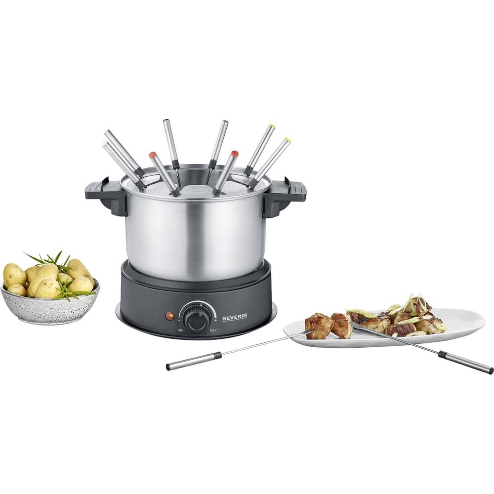 Fondueset FO 2470 Severin svart