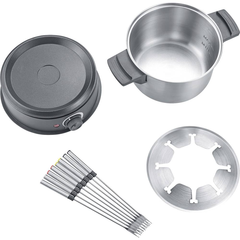 Fondueset FO 2470 Severin svart