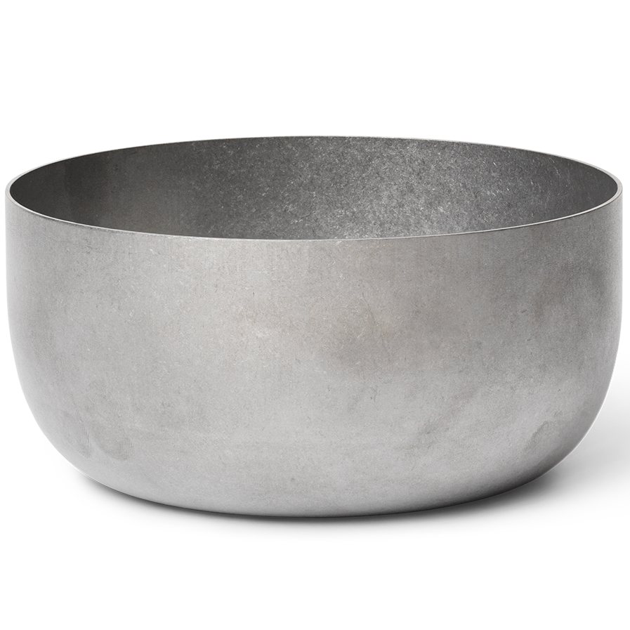 Liten skål TUMBAD 12,5 cm, silver, rostfritt stål, fast LIVING