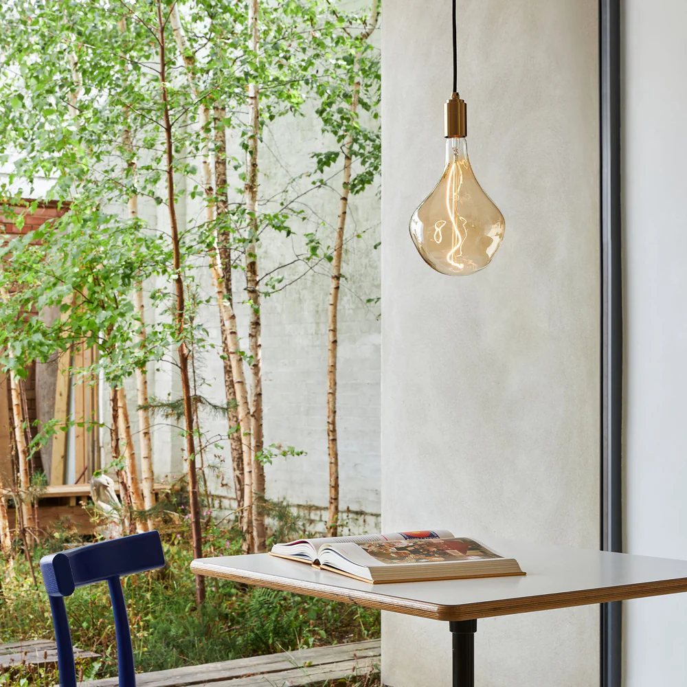 Glödlampa VORONOI II, LED 3W E27 2200K, Tala
