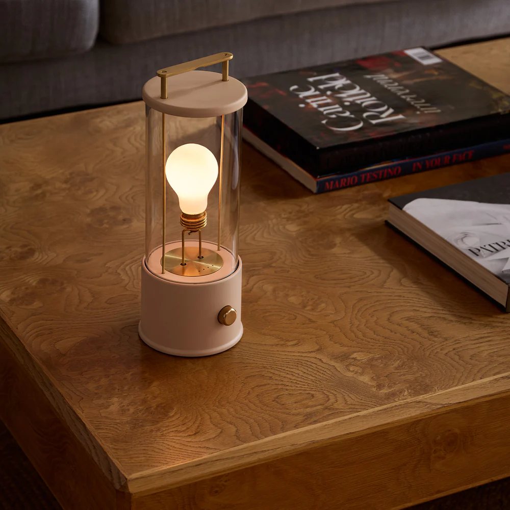Utomhus bordslampa THE MUSE 34 cm, rosa, aluminum, Tala