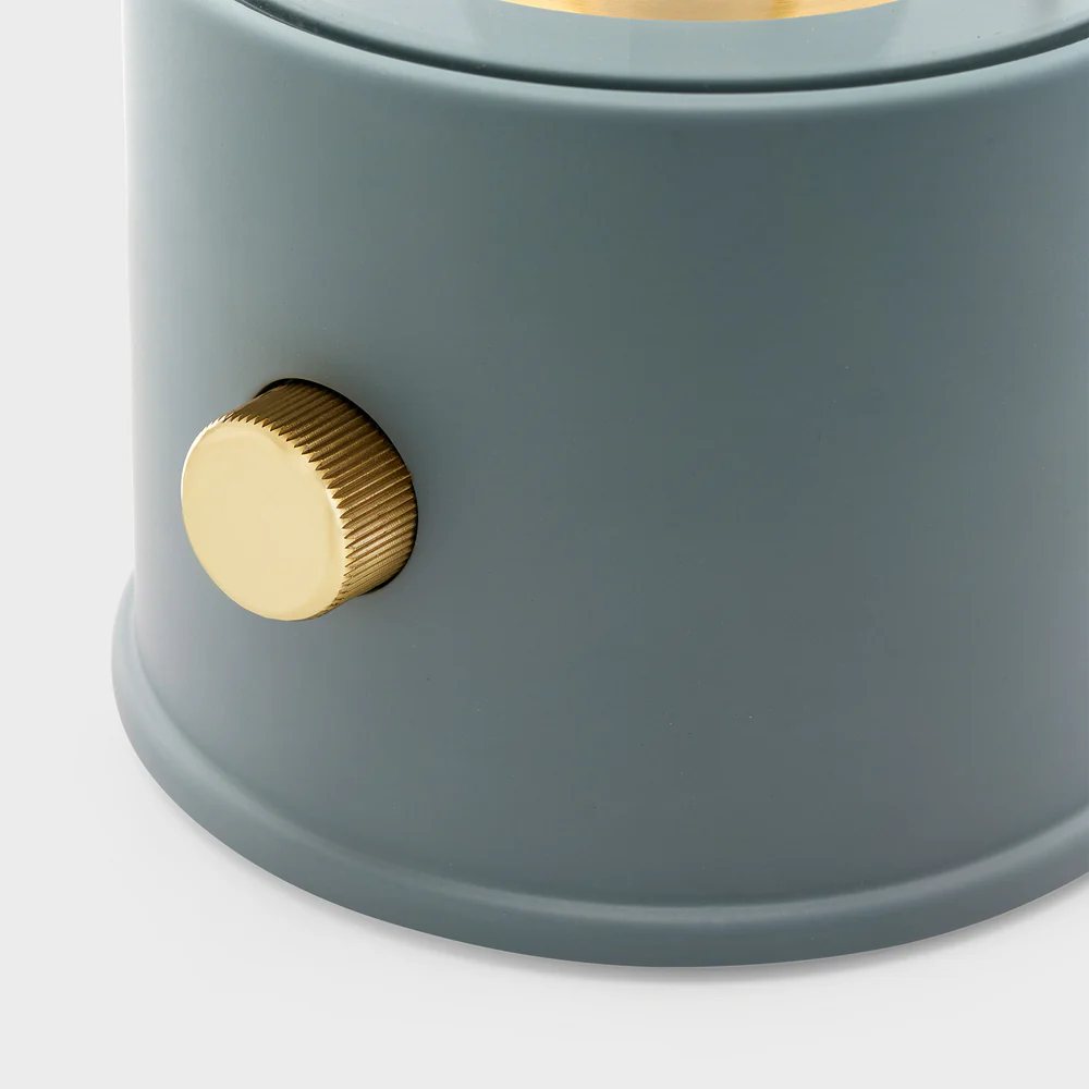 Utomhus bordslampa THE MUSE 34 cm, blå, aluminum, Tala