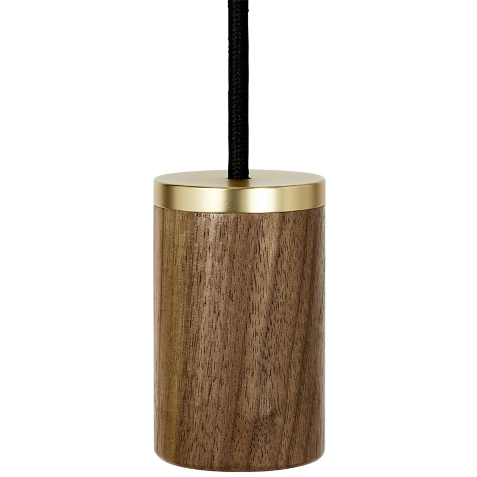 Hängande lampa KNUCKLE 8 cm, brun, valnöt trä, Tala