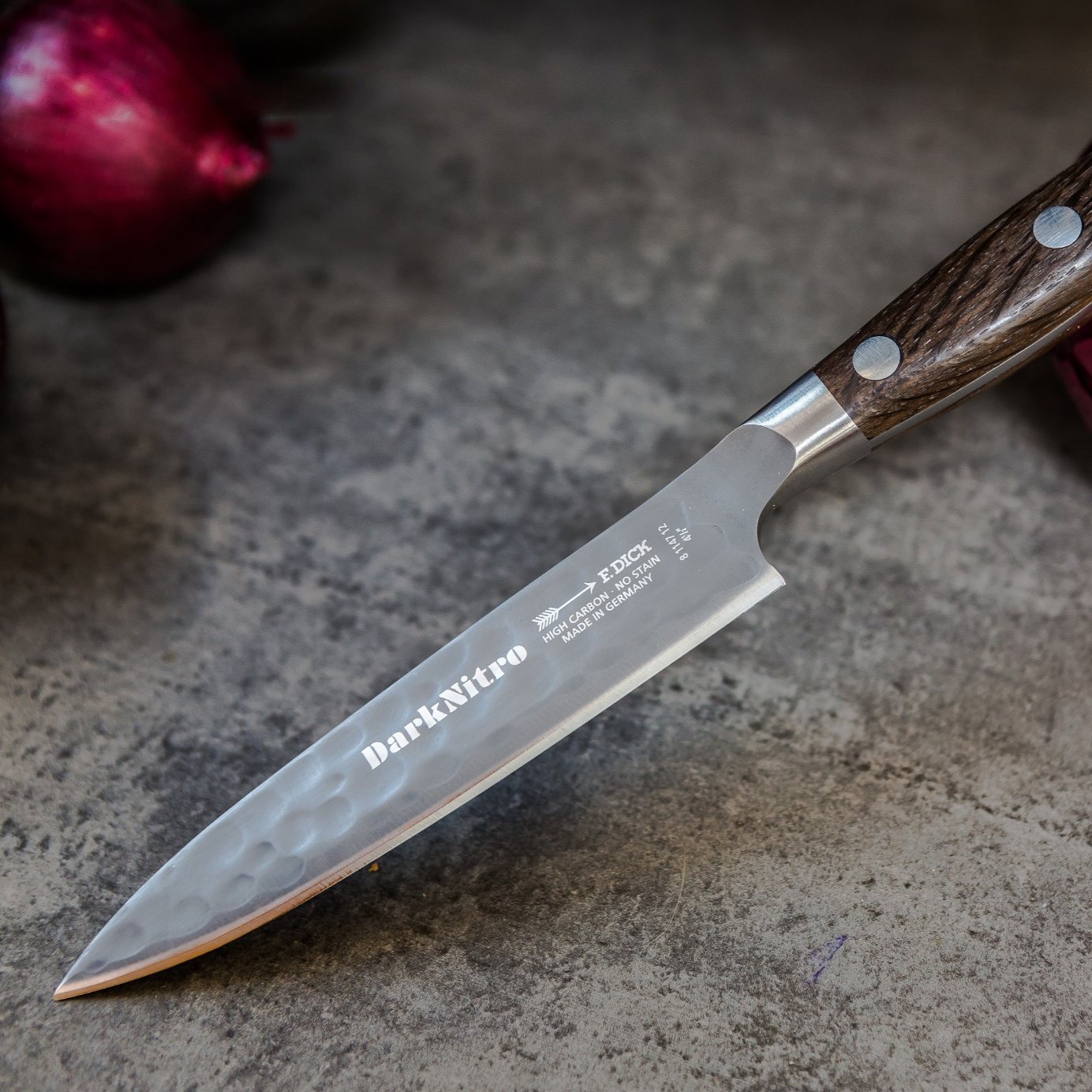 Klippkniv DARKNITRO 12 cm, brun, F.DICK