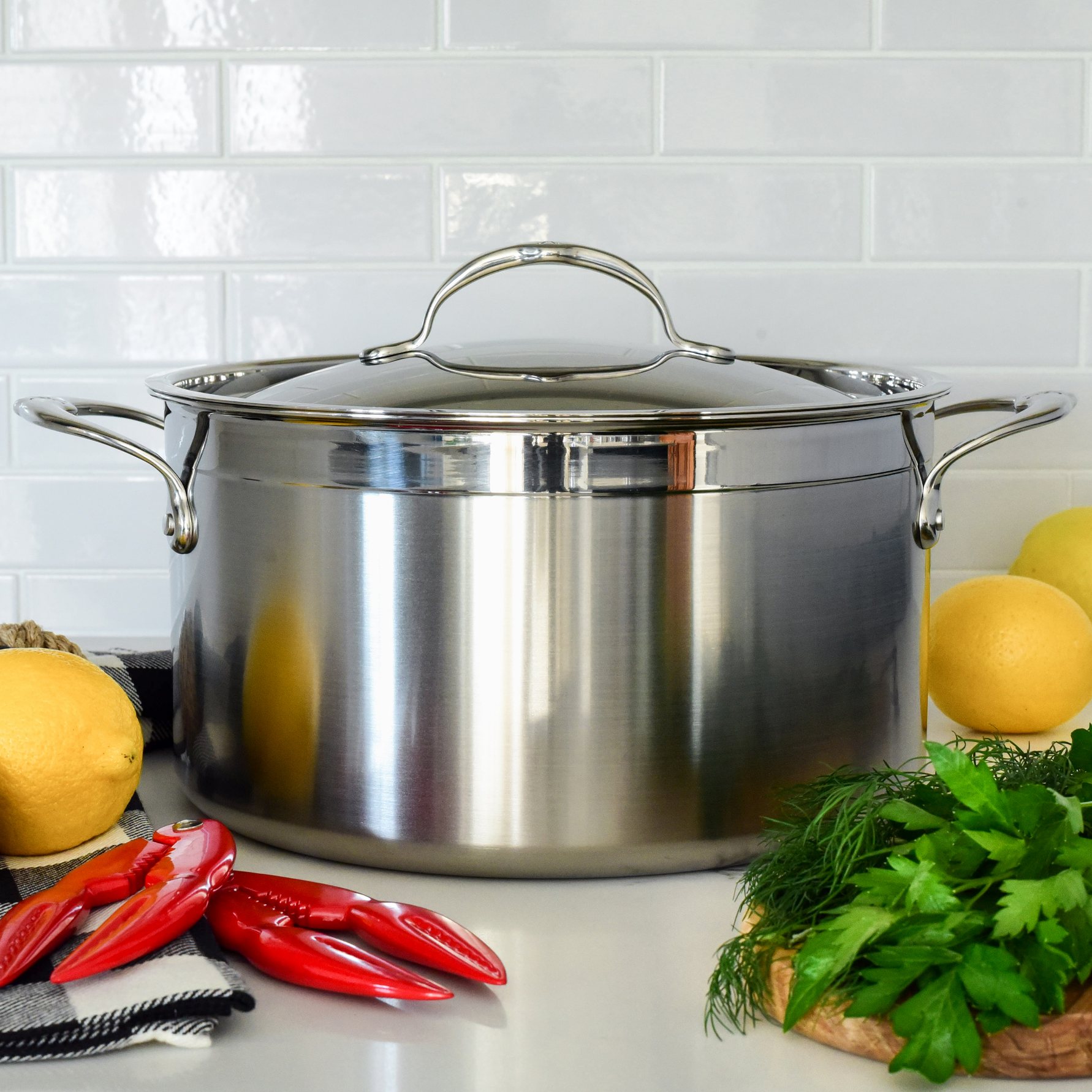 Kokgryta PROBOND 26 cm, 7,6 l, rostfritt stål, Hestan
