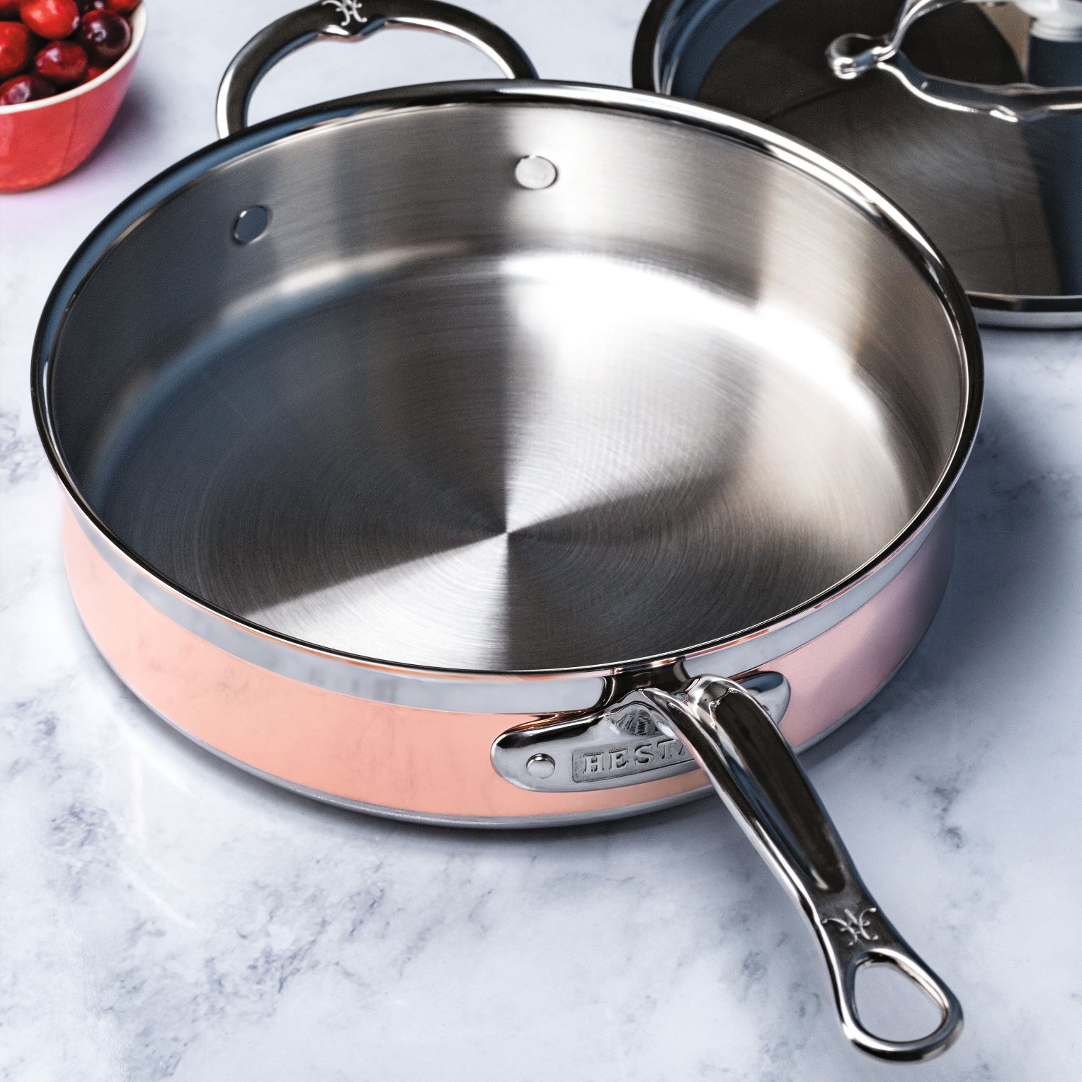 Sautepanna COPPERBOND 26 cm, 3,3 l, koppar, Hestan