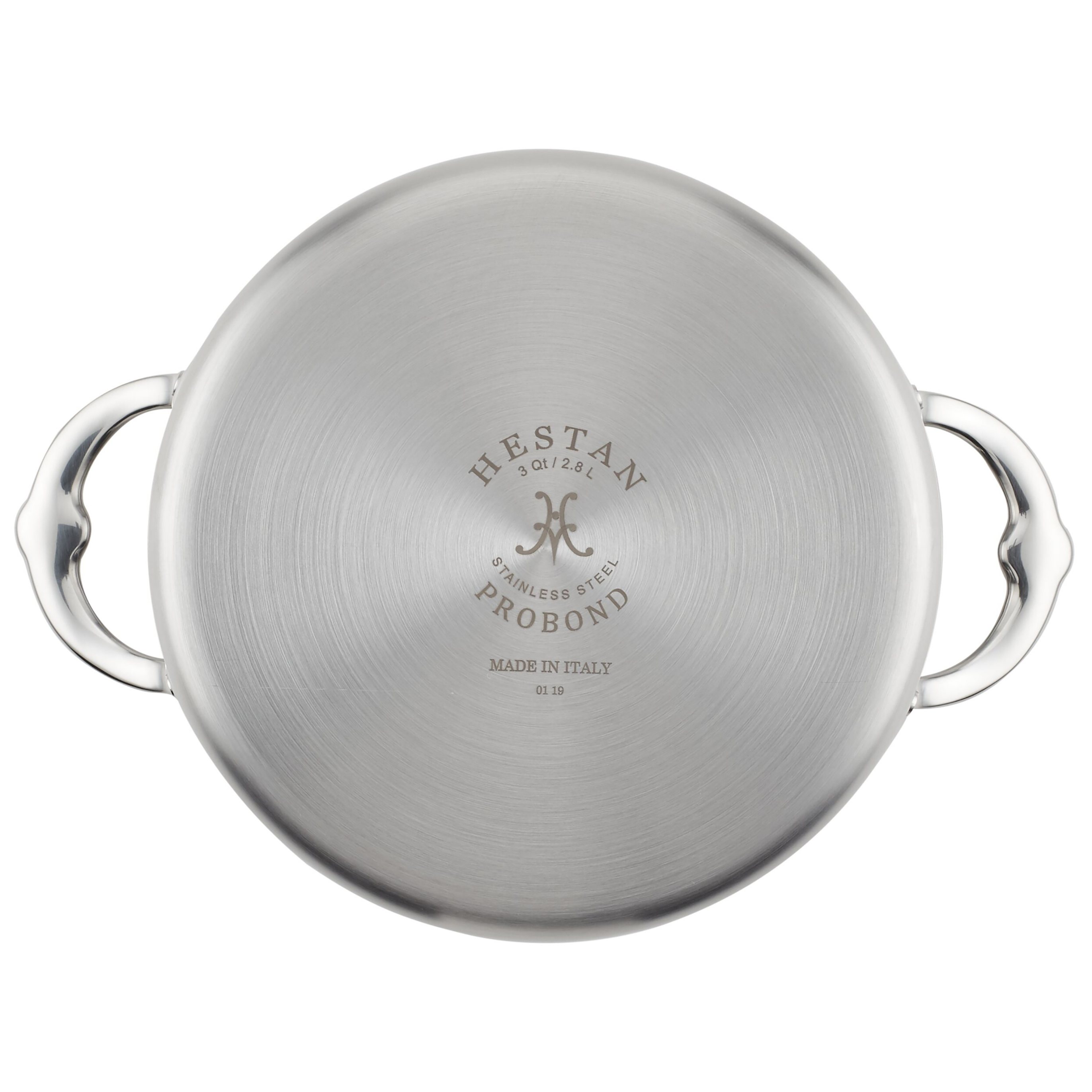 Kokgryta PROBOND 20 cm, 2,8 l, rostfritt stål, Hestan