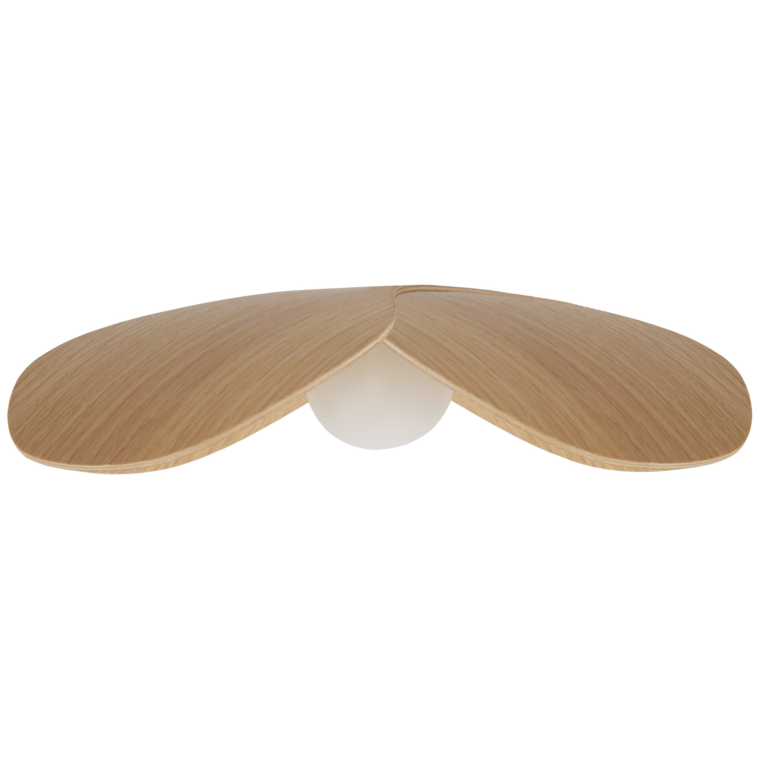 Lampskärm GLÖM MIG INTE 28 cm, brun, trä, Umage