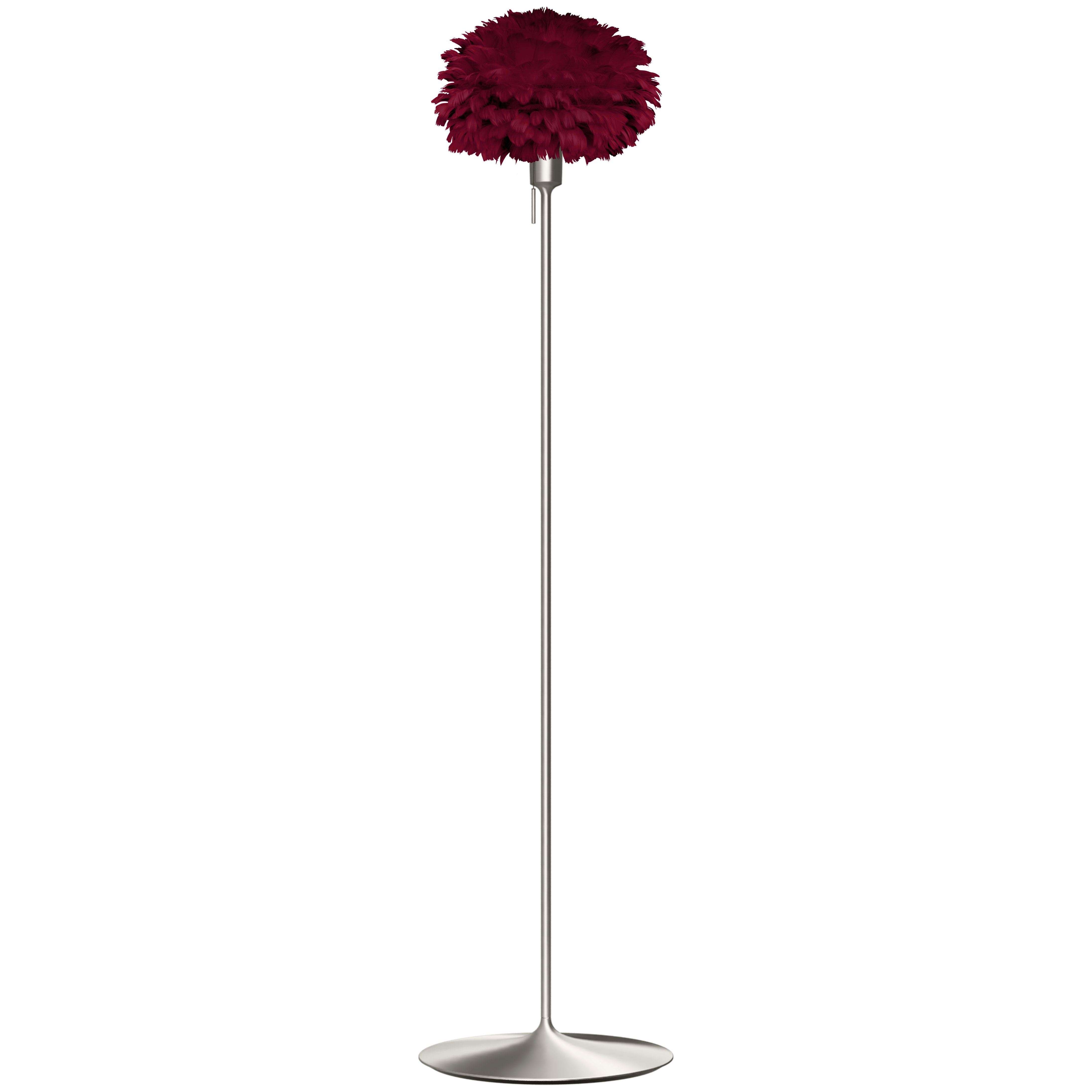 Lampskärm EOS 35 cm, röd, gåsdun, Umage