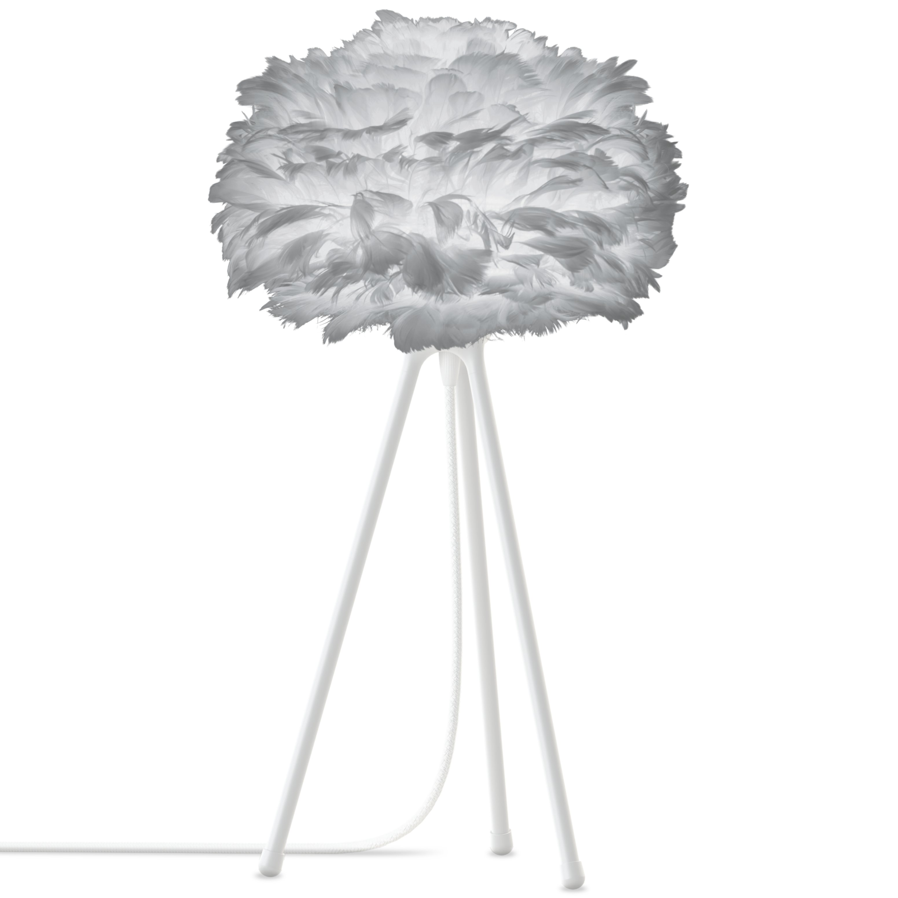 Lampskärm EOS 35 cm, grå, gåsdun, Umage