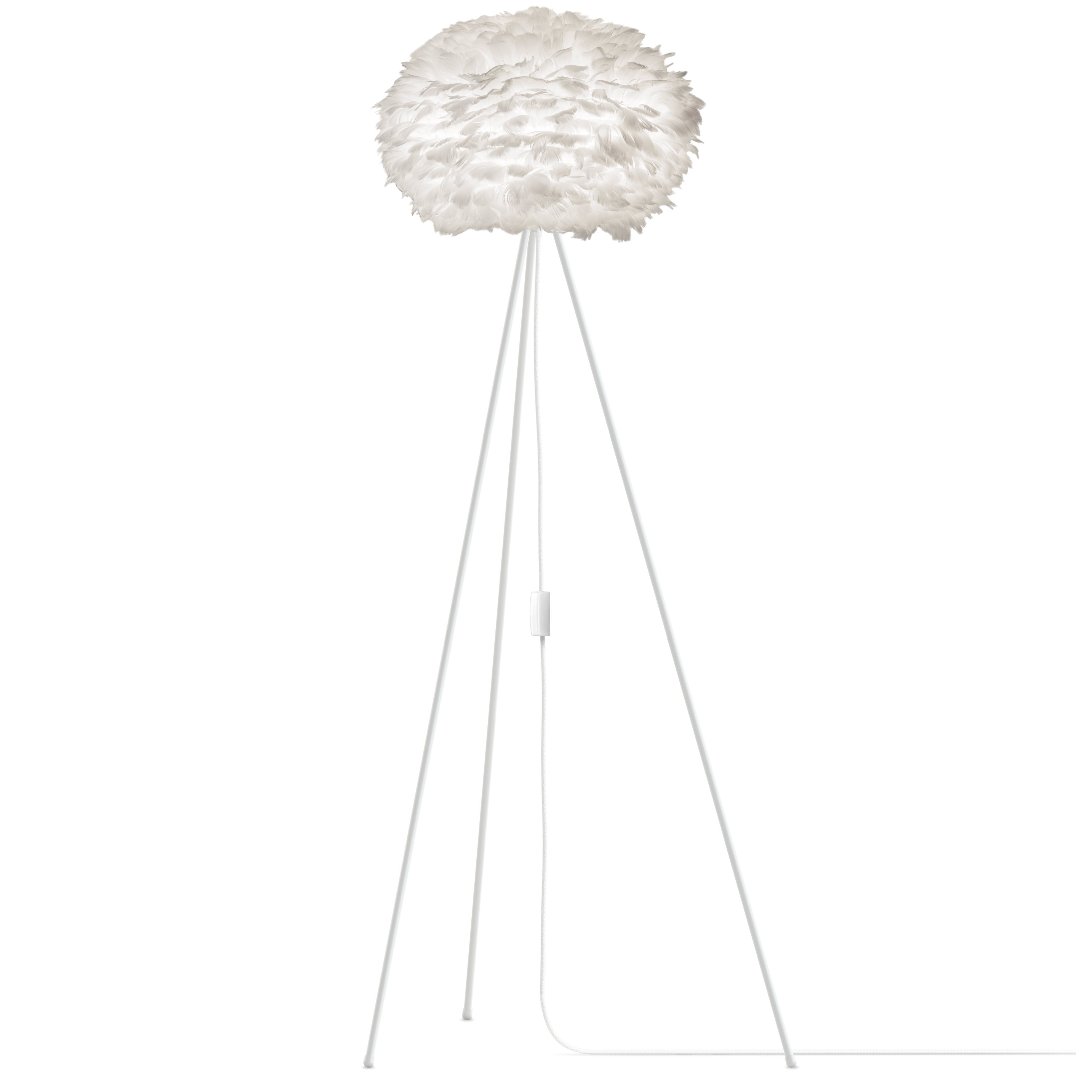 Lampskärm EOS 45 cm, vit, gåsdun, Umage