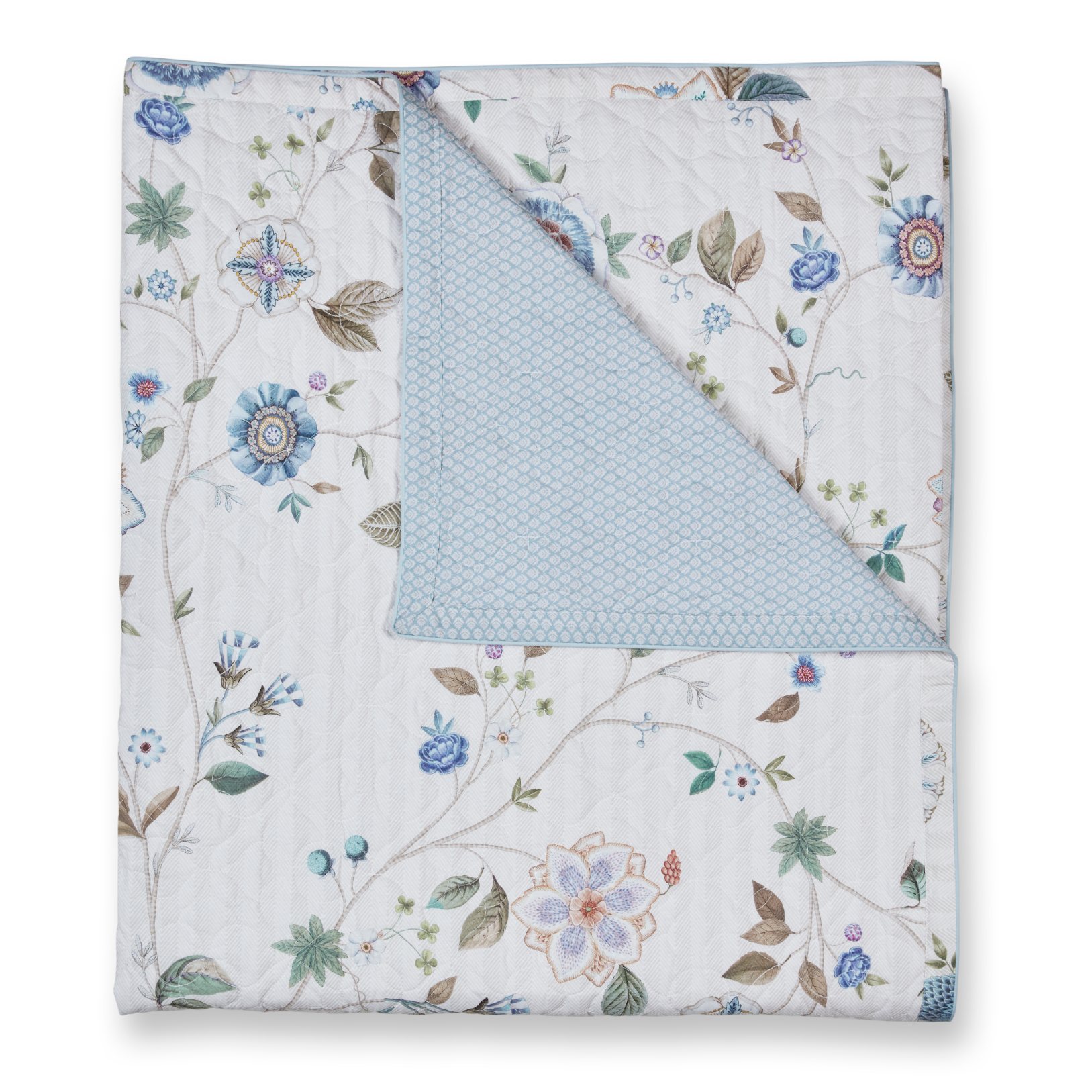 215271 prehoz pres postel flores bailando 220 x 260 cm bila bavlneny perkal moooi
