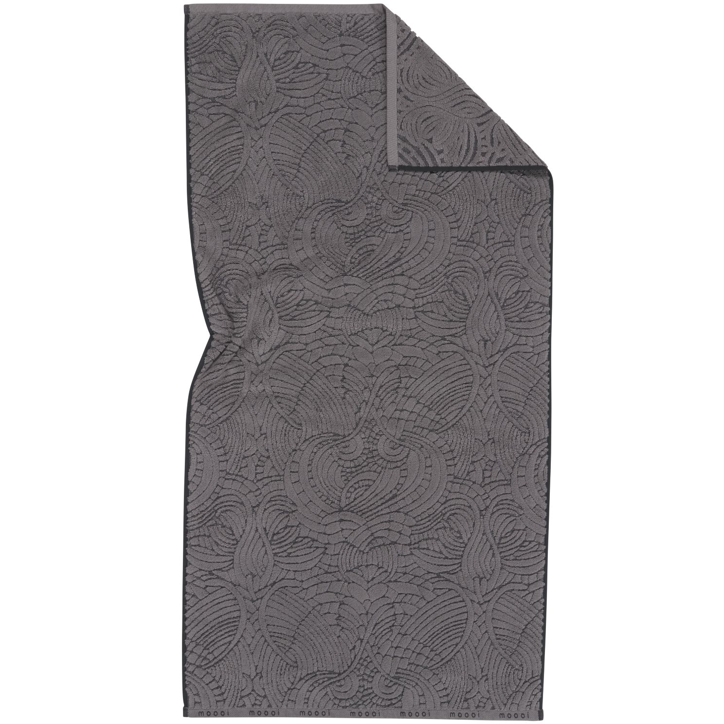 215289 rucnik dodo pavone 70 x 140 cm seda bavlna moooi