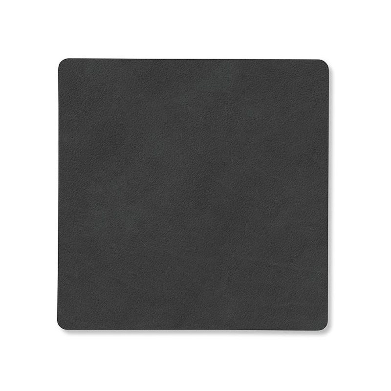 215867 podtacek square nupo 10 x 10 cm cerna kuze lind dna