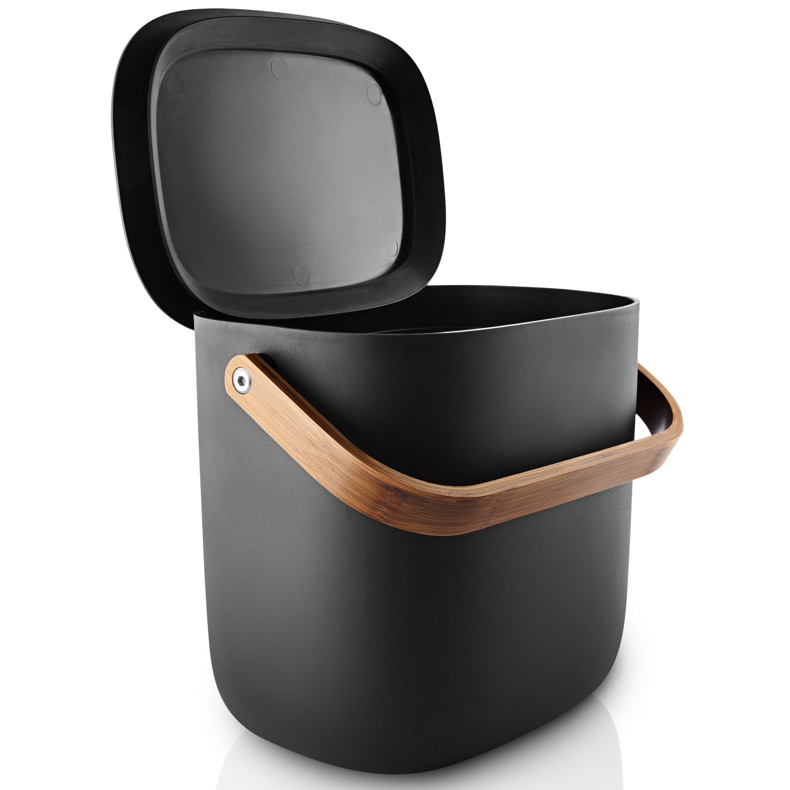215639 4 odpadkovy kos reflect 6 l cerna plast eva solo